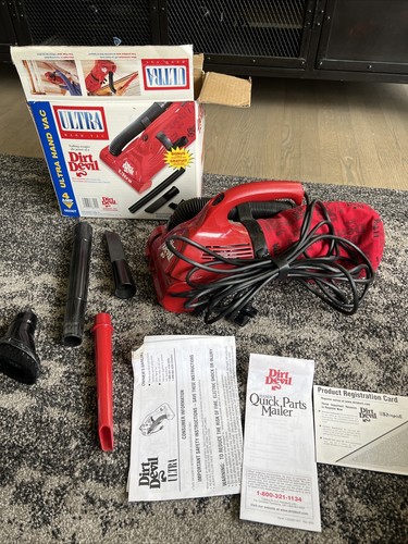Dirt devil ultra - royal, red
